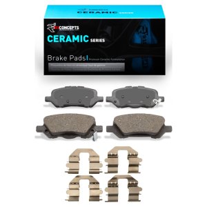 Toyota Venza Brake Pads - Rear - R1 Concepts - Ceramic - `09-`15